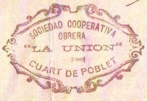 Sociedad Cooperativa La Unión. 1919
